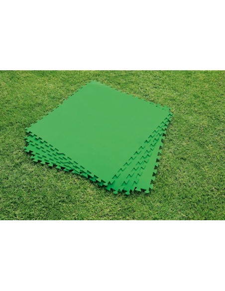 TAPPETO SOTTO PISCINA COMPONIBILE DA 78X78 CM VERDE