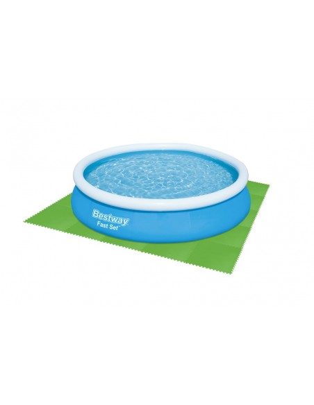 TAPPETO SOTTO PISCINA COMPONIBILE DA 78X78 CM VERDE